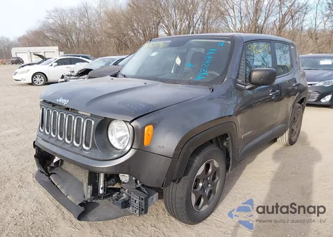 2017 Jeep Renegade Sport Fwd from USA, damaged, VIN ZACCJAAB0HPF86821